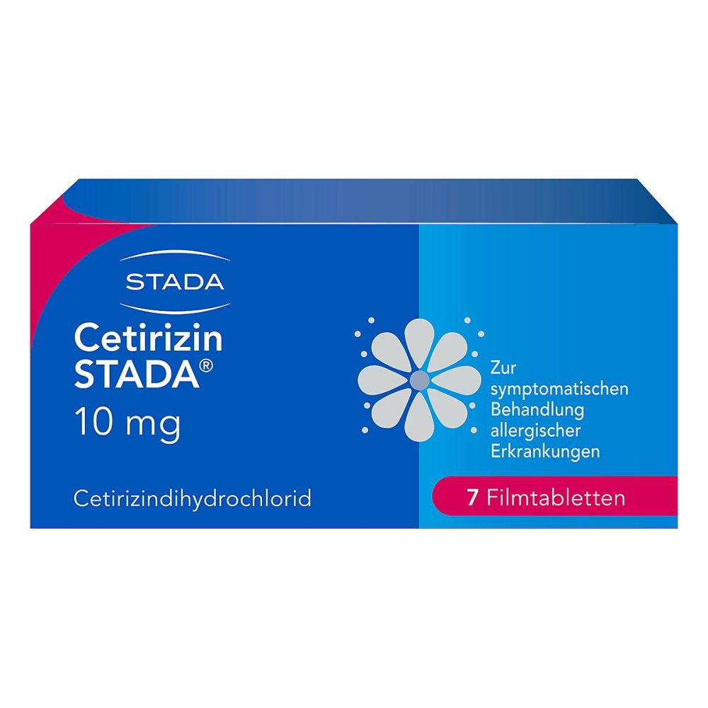 Cetirizin Stada 10 Mg Filmtabletten (7 stk)