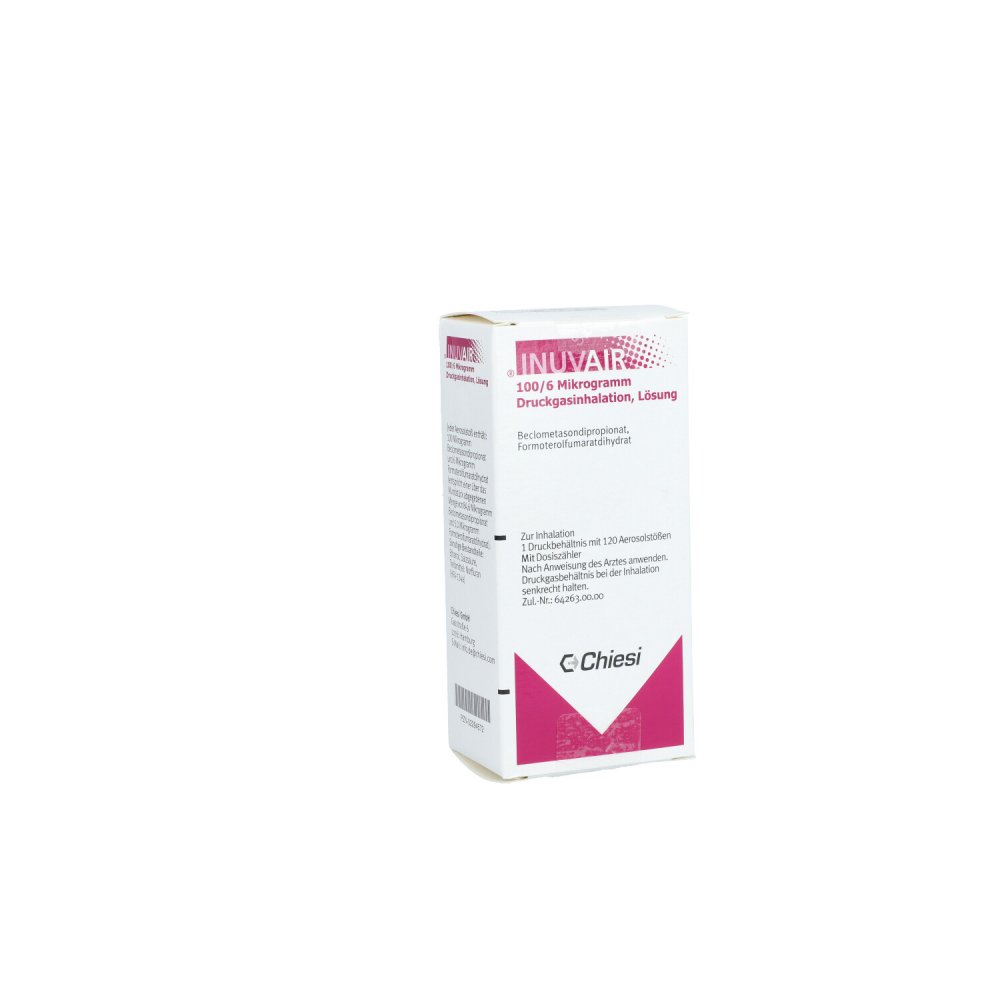 Inuvair 100/6 Μg 120 Hub Druckgasinhalat (1 stk)