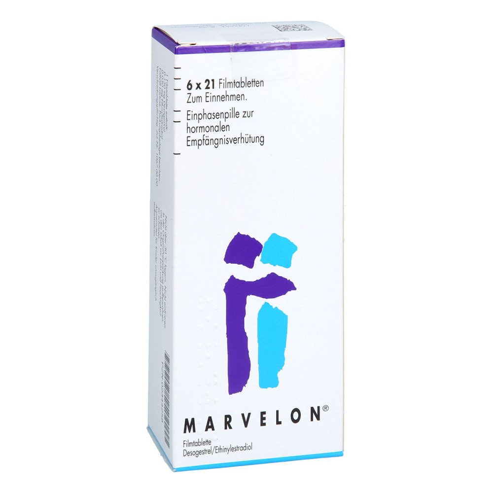 Marvelon Filmtabletten (6X21 stk)
