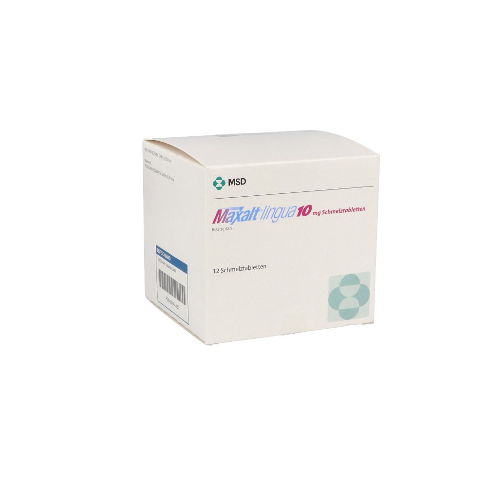Maxalt Lingua 10 Mg Schmelztabletten (12 stk)