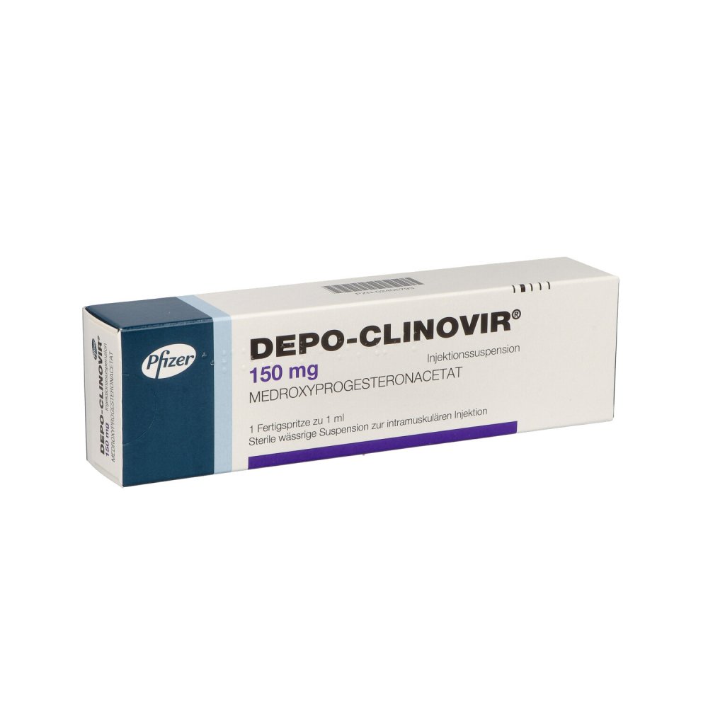 Depo-Clinovir 150 Mg Injektionssusp.I.E.Fertigspr. (1 stk)