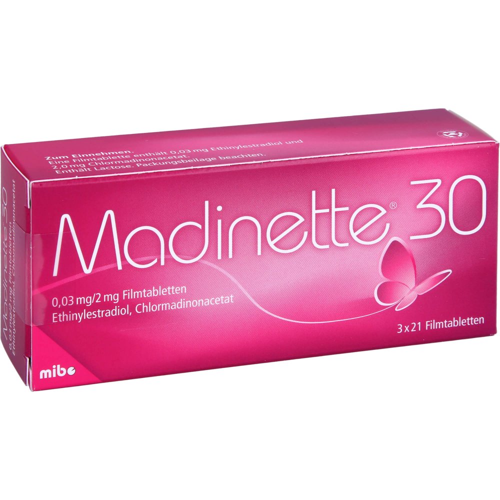 Madinette 30 Filmtabletten (3X21 stk)