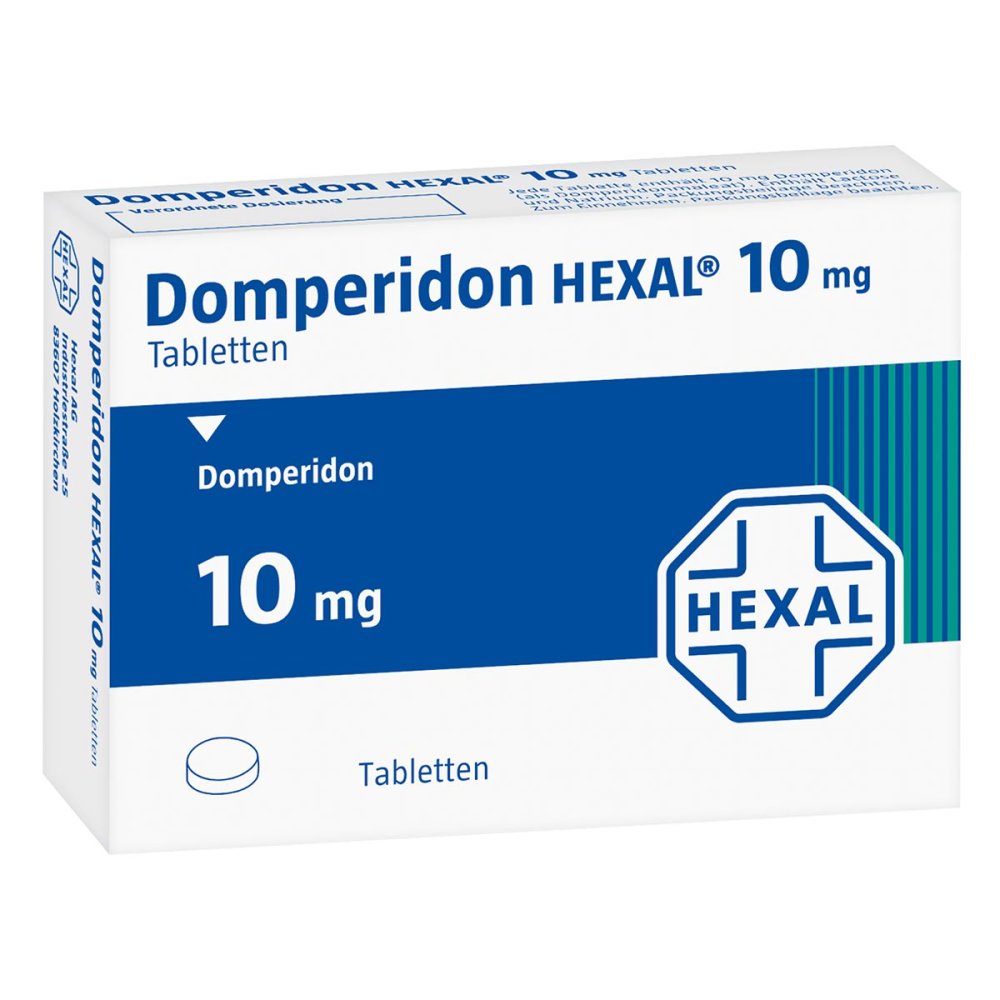Domperidon Hexal 10 Mg Tabletten (100 stk)