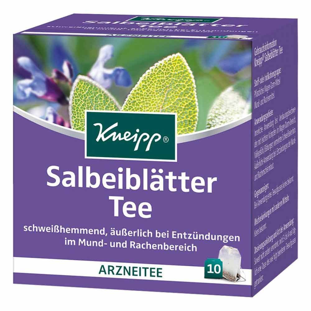 Das Produktfoto zeigt Kneipp Tee Salbeiblätter Btl. (10 stk) PZN 02473263