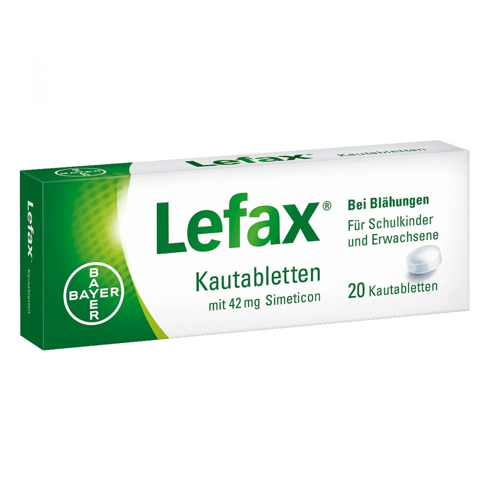 Lefax Kautabletten (20 stk)