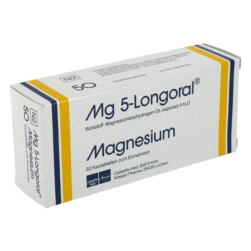 Mg 5 Longoral Kautabletten (50 stk)