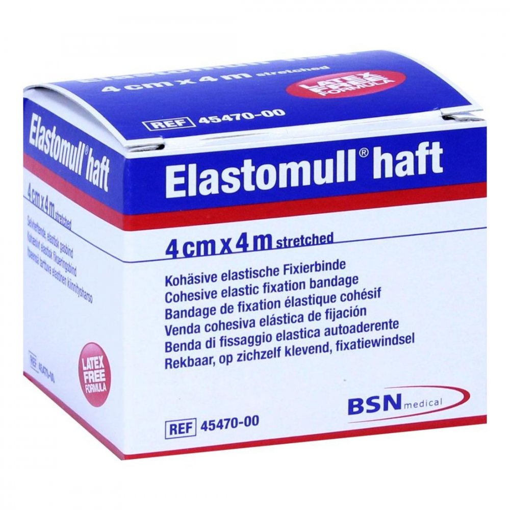 Elastomull Haft 4 Cmx4 M Fixierbinde (1 stk)