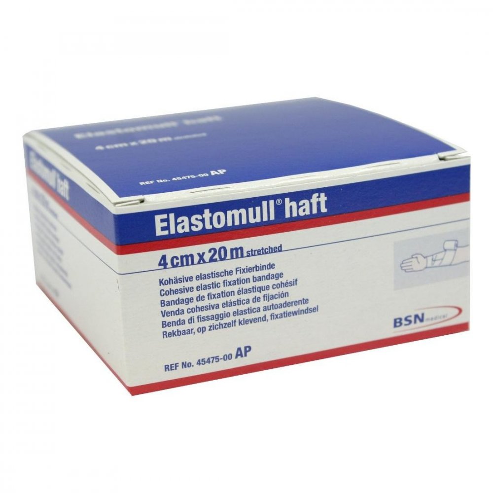 Elastomull Haft 4 Cmx20 M Fixierbinde (1 stk)