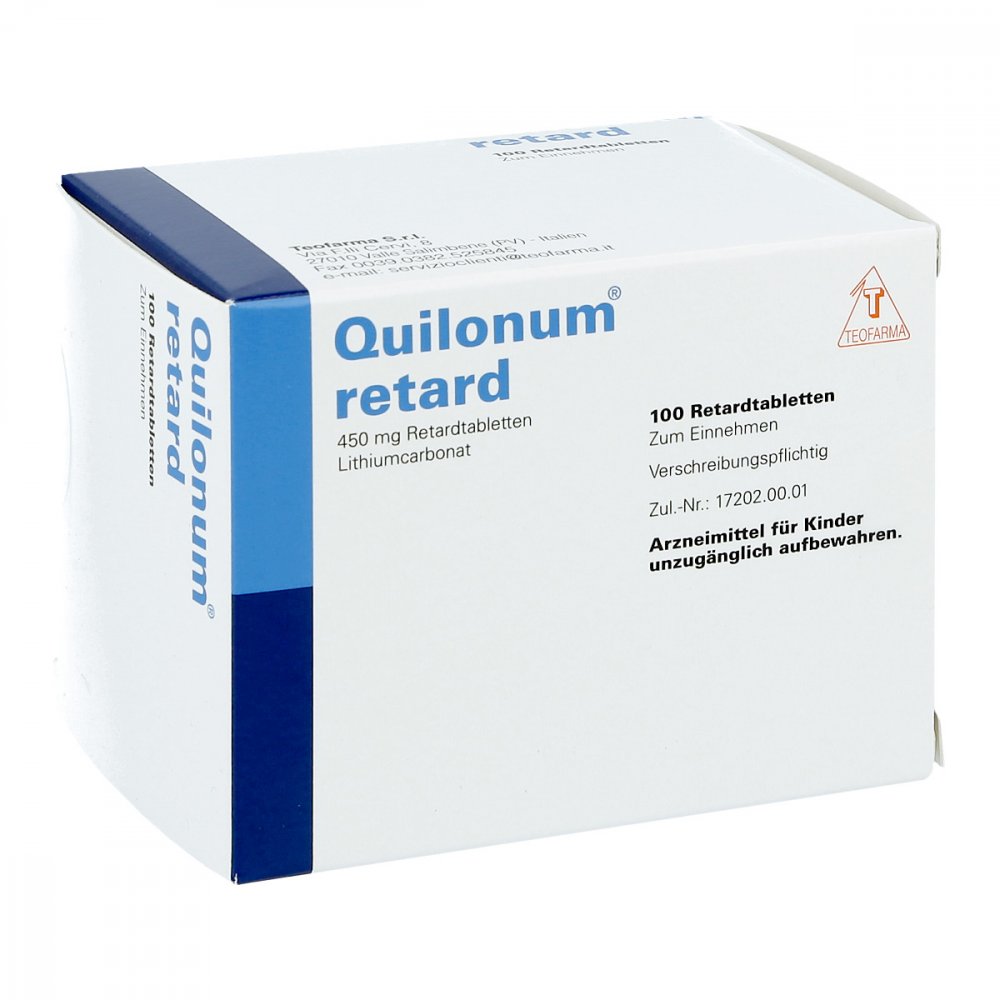 Quilonum Retard Tabletten (100 stk)