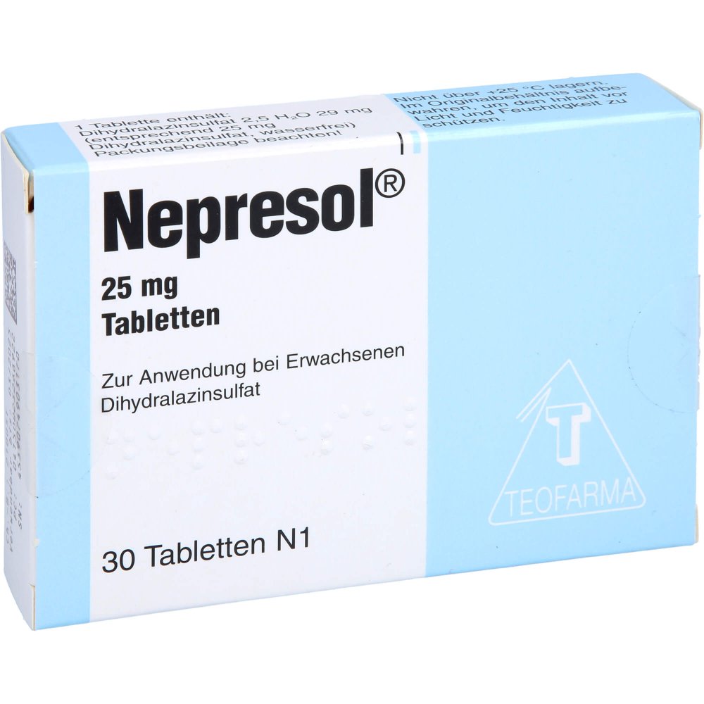 Das Produktfoto zeigt Nepresol Tabletten (30 stk) PZN 02526692