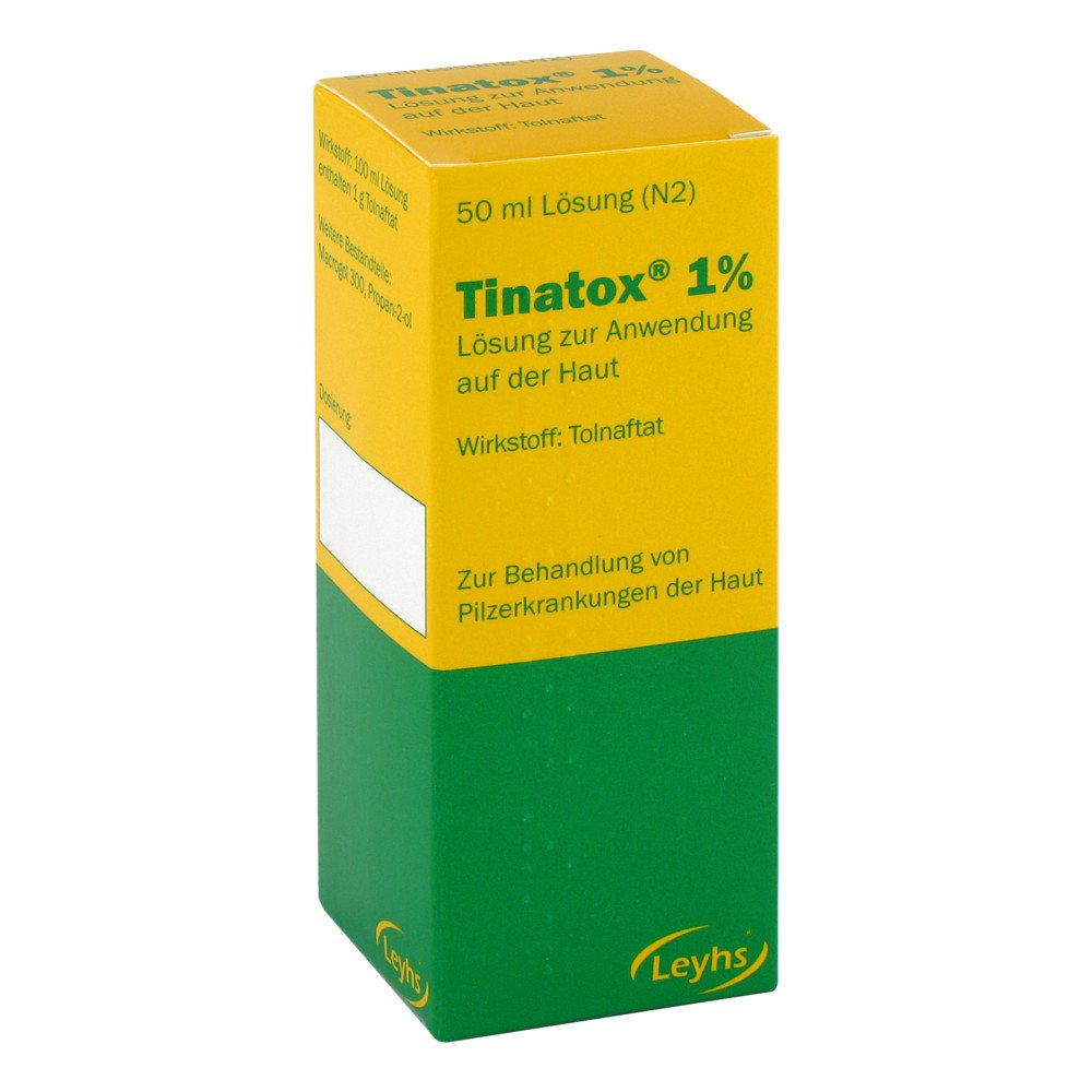 Das Produktfoto zeigt Tinatox Lösung (50 ml) PZN 02531492