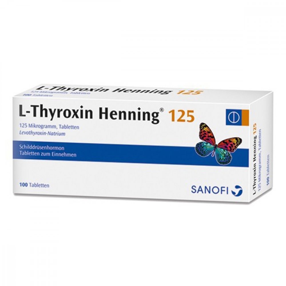 L-Thyroxin 125 Henning Tabletten (100 stk)