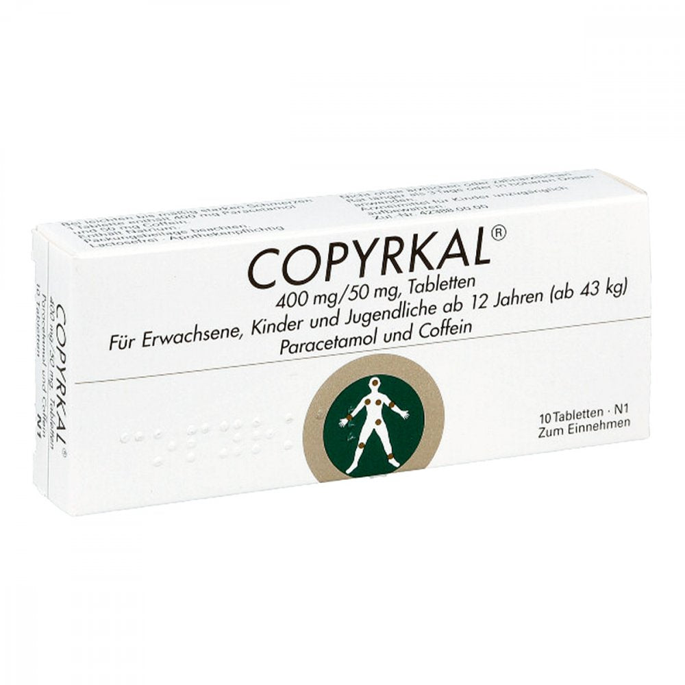 Das Produktfoto zeigt Copyrkal Tabletten (10 stk) PZN 02653284