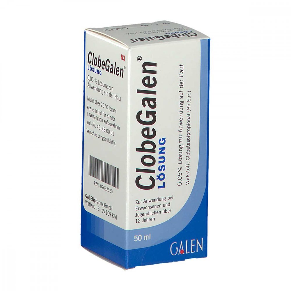 Clobegalen Lösung 0,05% Z.Anw.Auf D.Haut (50 ml)