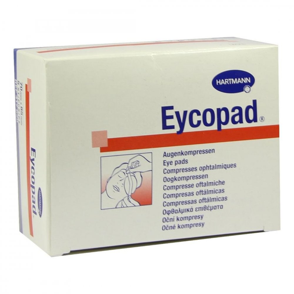 Eycopad Augenkompressen 70x85 Mm Unsteril (5 stk)