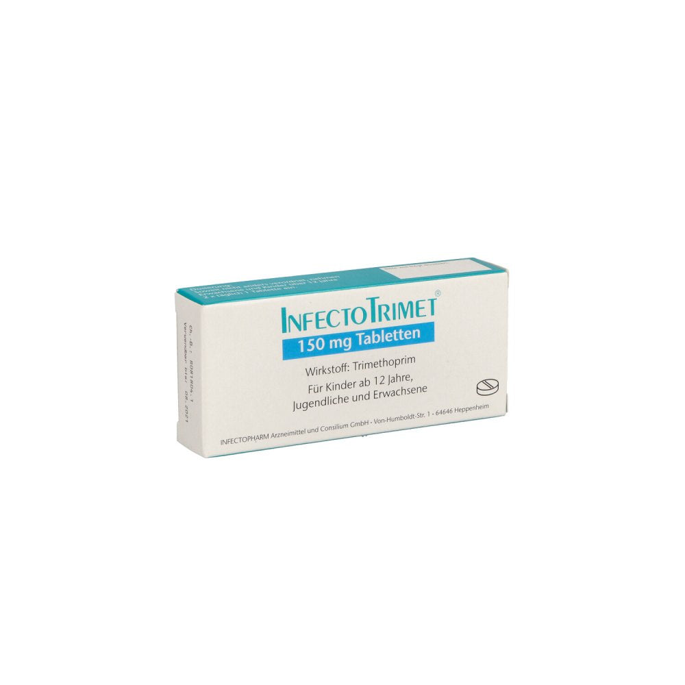 Das Produktfoto zeigt Infectotrimet 150 Mg Tabletten (10 stk) PZN 02736113