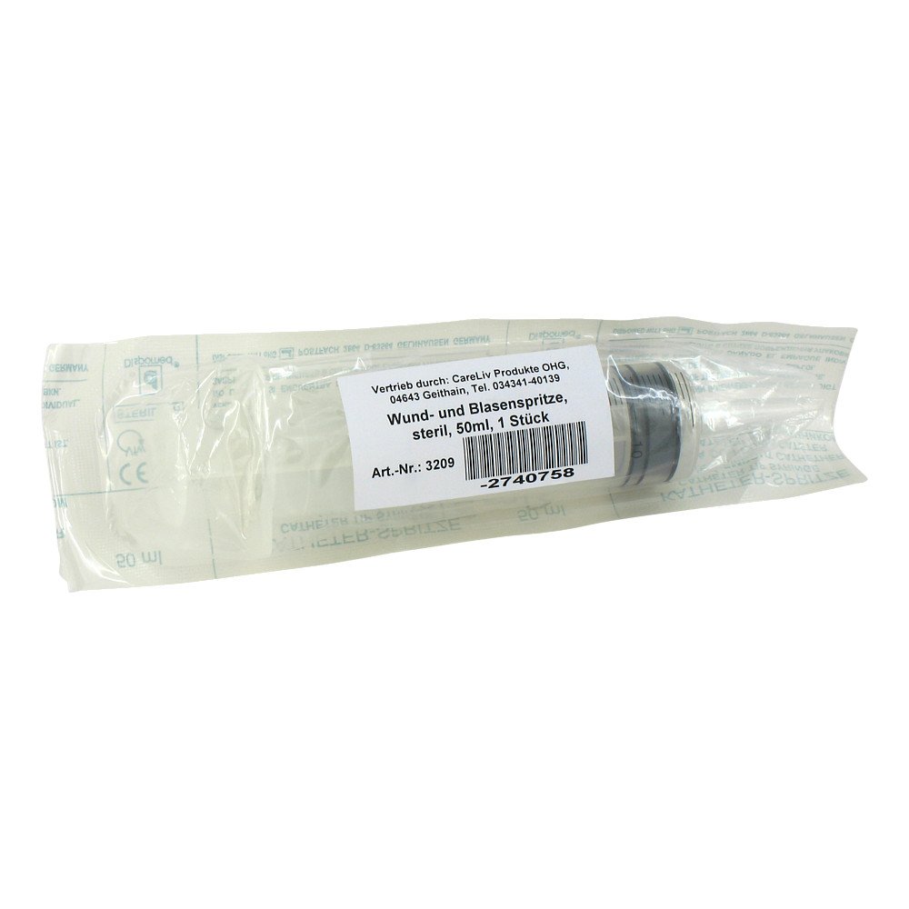 Wund Und Blasenspritze 50 Ml Steril (1 stk)