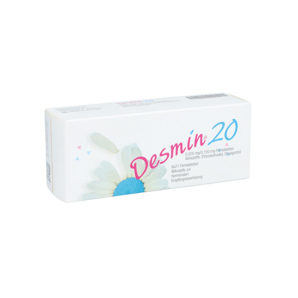 Desmin 20 Filmtabletten (6X21 stk)
