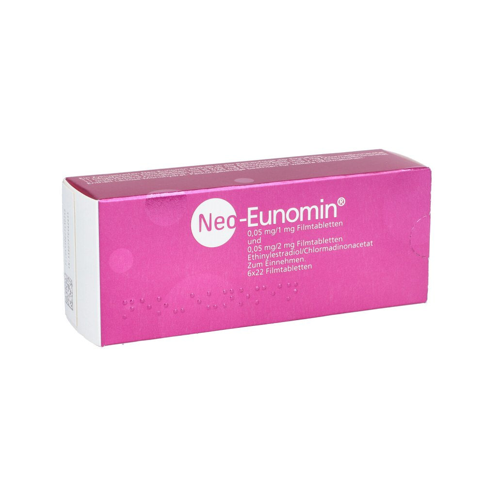 Das Produktfoto zeigt Neo Eunomin Filmtabletten (6X22 stk) PZN 02743024