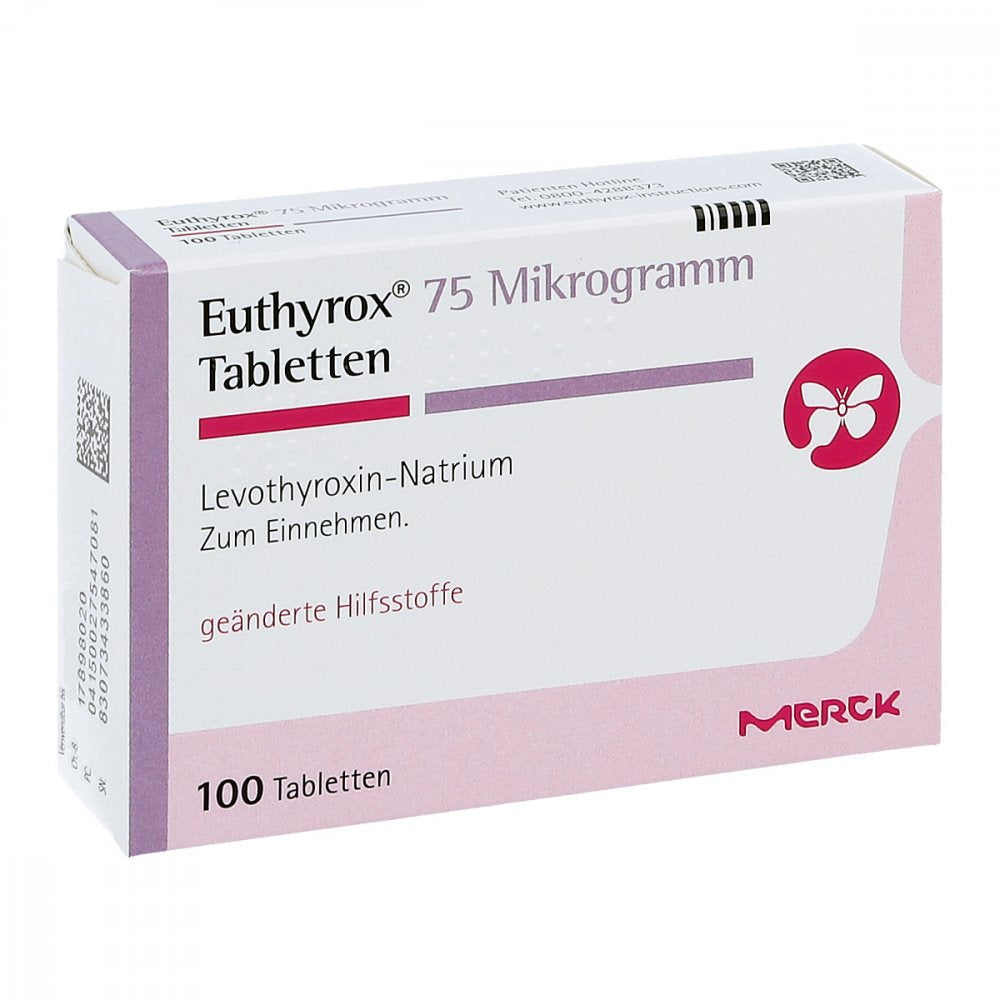 Euthyrox 75 Mikrogramm Tabletten (100 stk)