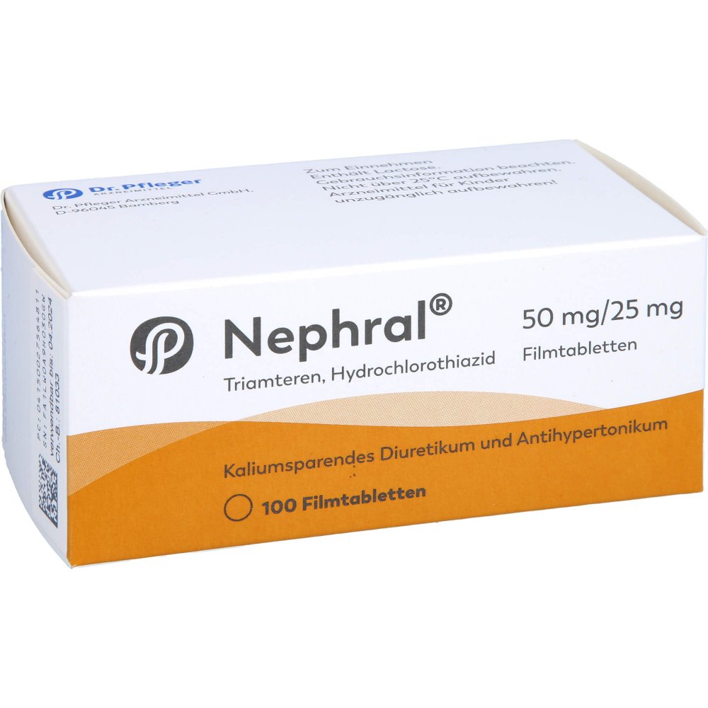 Das Produktfoto zeigt Nephral Filmtabletten (100 stk) PZN 02756481