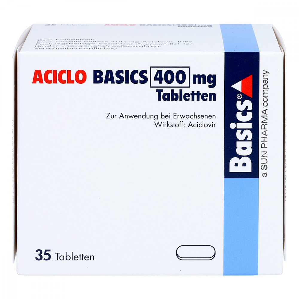 Aciclo Basics 400 Mg Tabletten (35 stk)