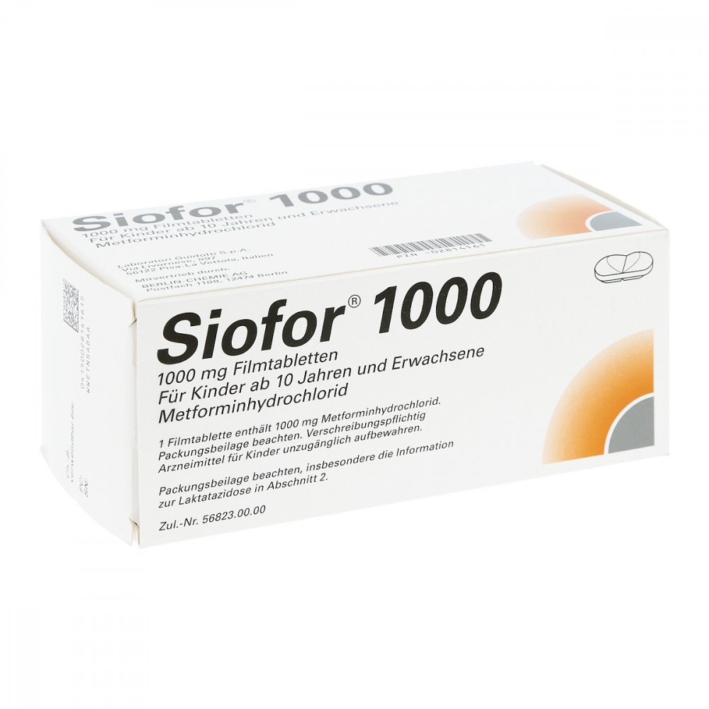 Siofor 1.000 Filmtabletten (120 stk)