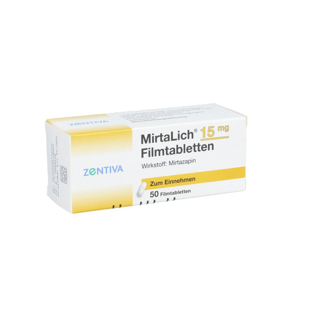 Mirtalich 15 Mg Filmtabletten (50 stk)