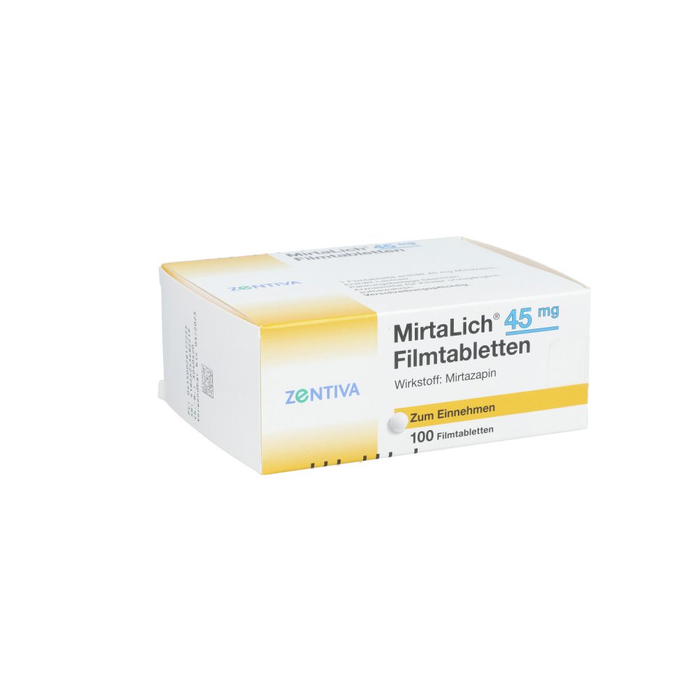 Mirtalich 45 Mg Filmtabletten (100 stk)