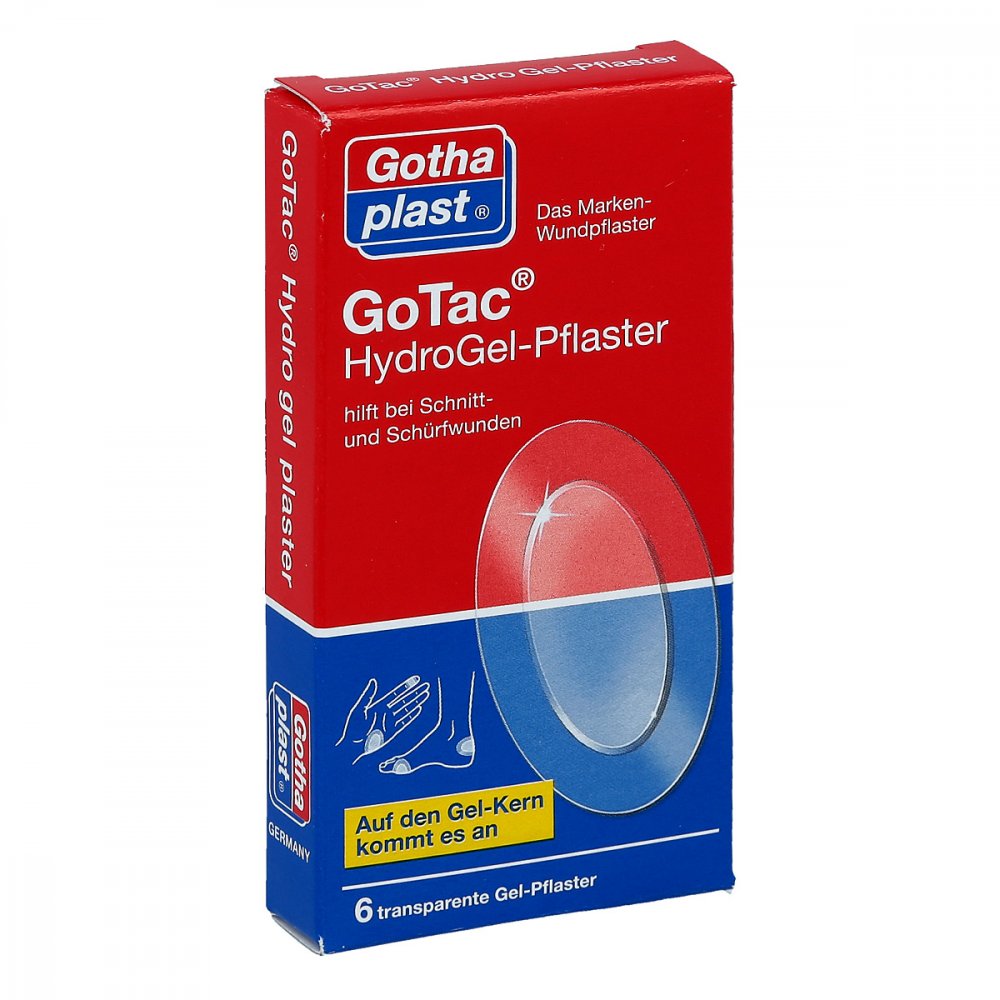 Gotac Wundfilm Mit Gelpolster (6 stk)