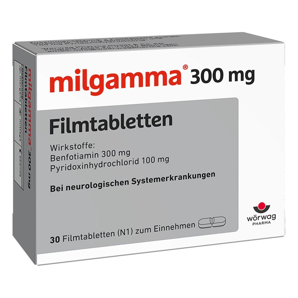 Milgamma 300 Mg Filmtabletten (30 stk)