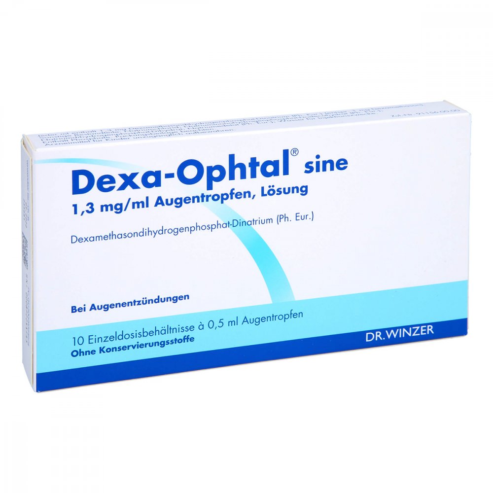Dexa-Ophtal Sine Augentropfen I.Einzeldosisb. (10X0.5 ml)