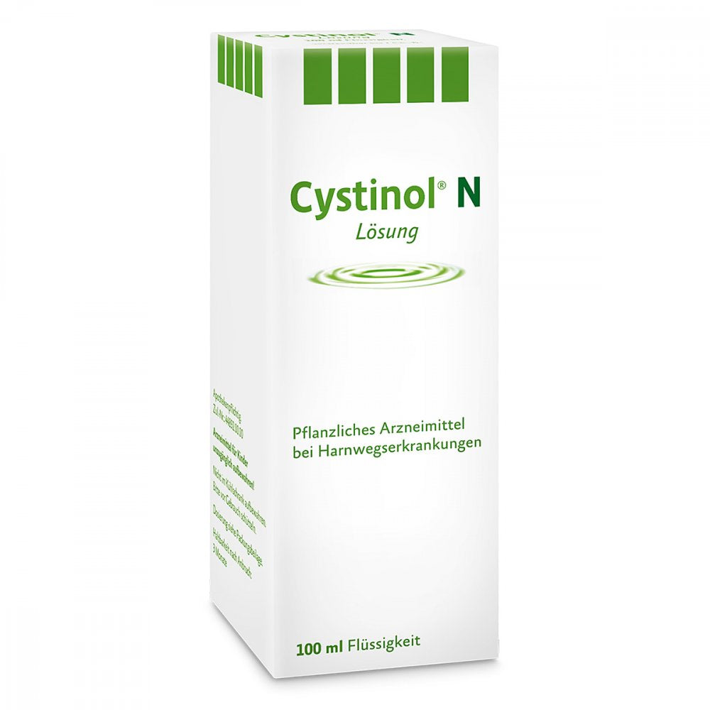 Das Produktfoto zeigt Cystinol N Lösung (100 ml) PZN 02948973