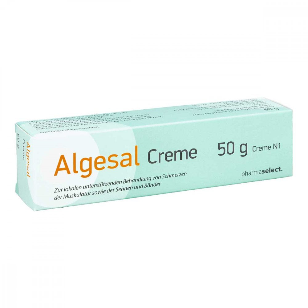 Das Produktfoto zeigt Algesal Creme (50 g) PZN 03010335
