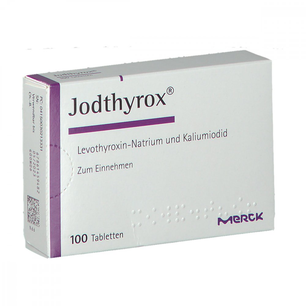 Jodthyrox Tabletten (100 stk)