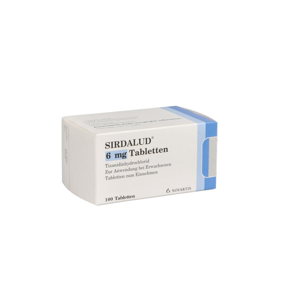 Sirdalud 6 Mg Tabletten (100 stk)