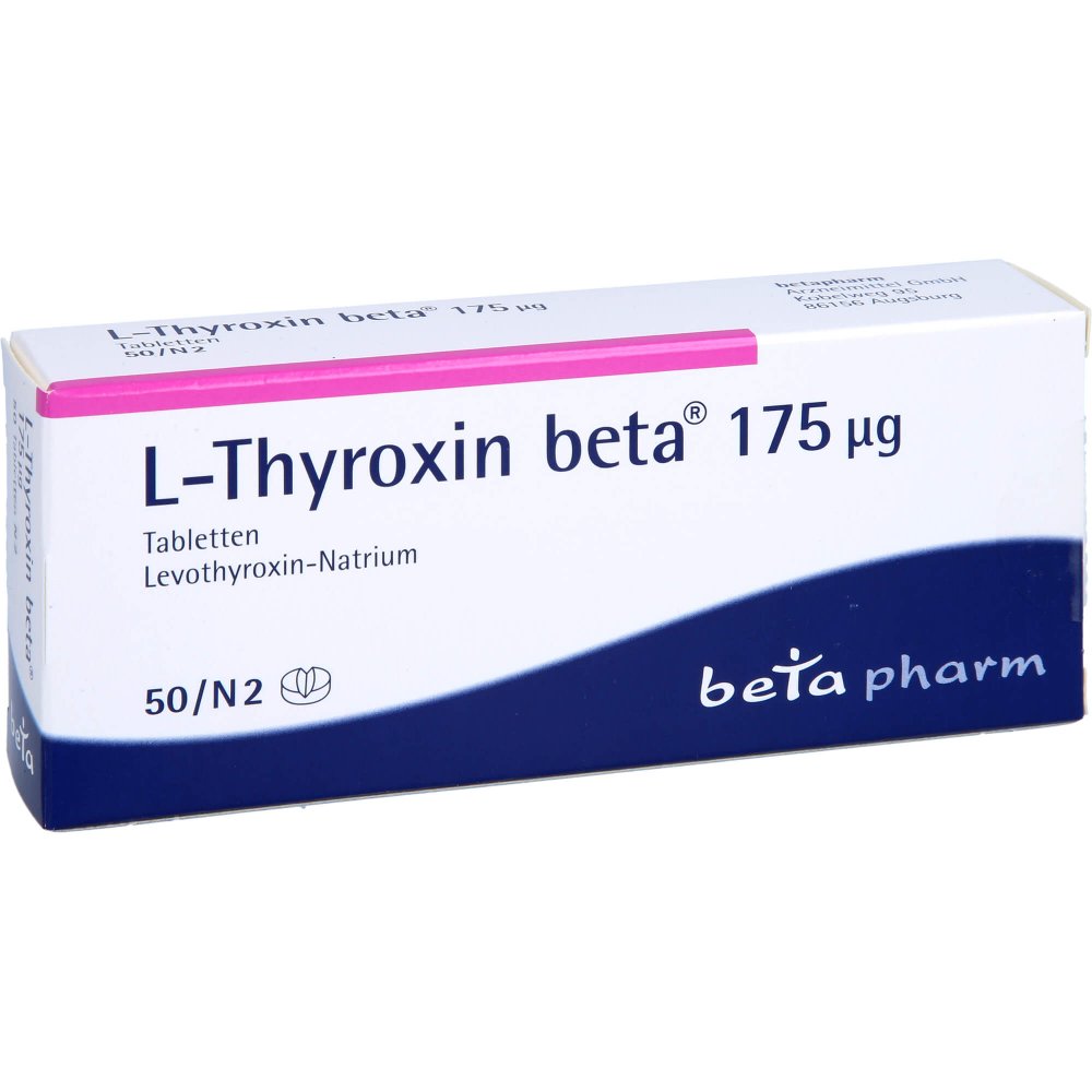 L-Thyroxin Beta 175 Μg Tabletten (50 stk)