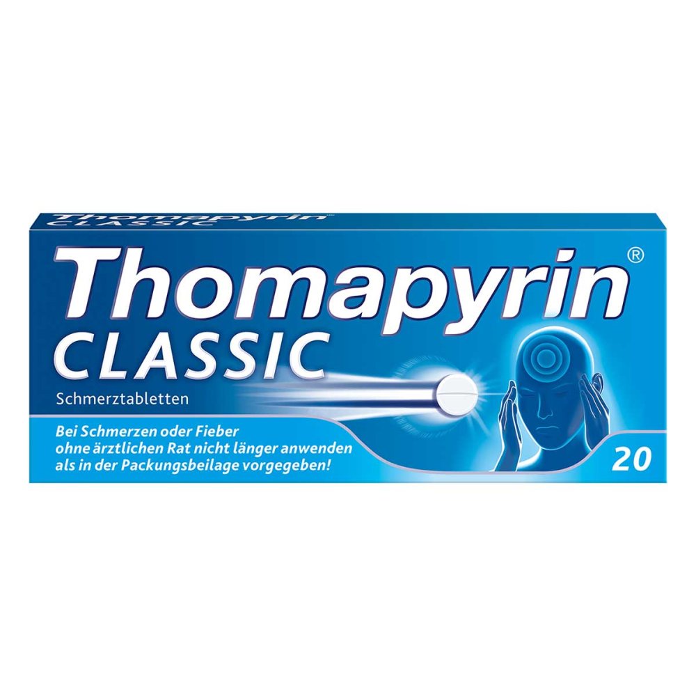 Thomapyrin Classic Schmerztabletten (20 stk)