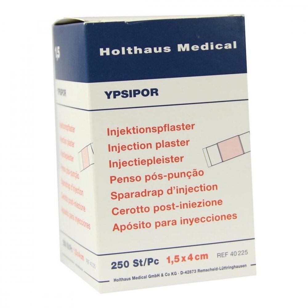 Das Produktfoto zeigt Injektionspflaster Ypsipor 1,5x4 Cm (250 stk) PZN 03065342