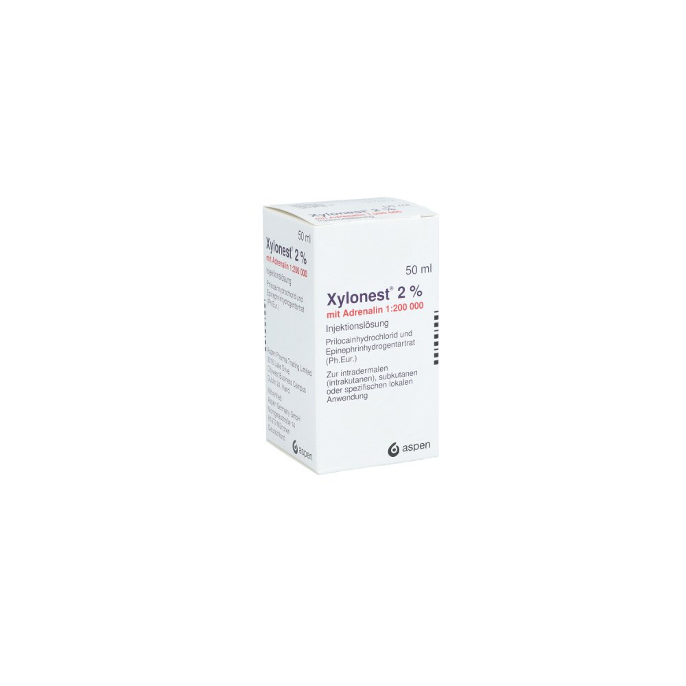 Xylonest 2% M.Adrenalin Fl. Injektionslösung (50 ml)