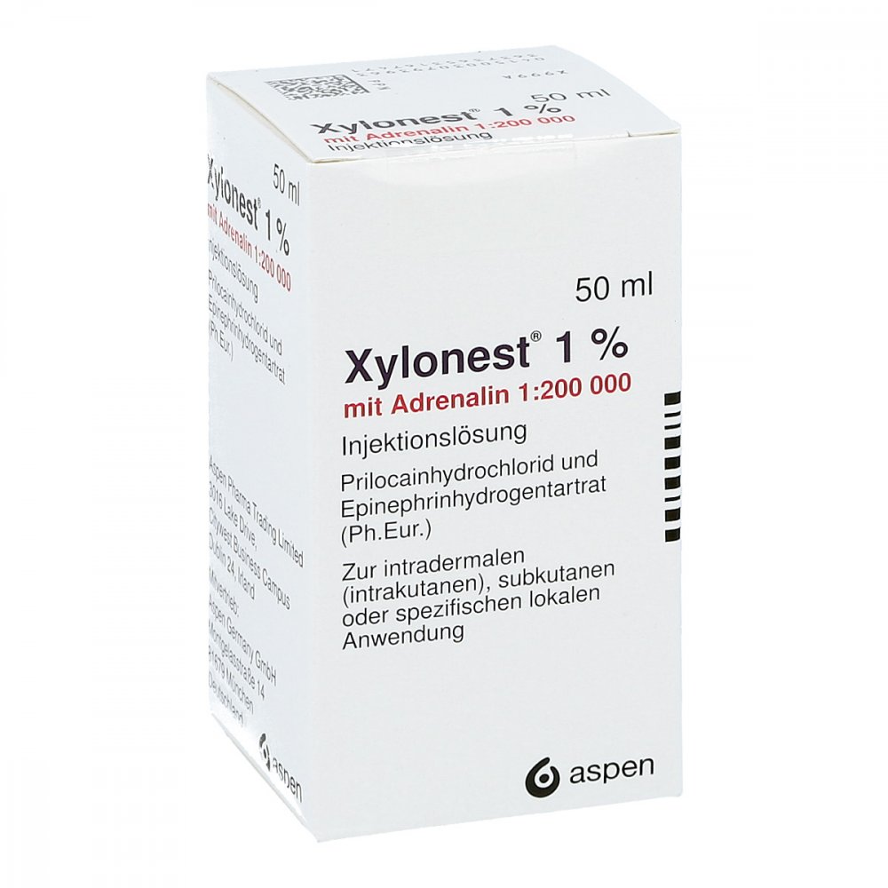 Xylonest 1% M.Adrenalin Fl. Injektionslösung (50 ml)