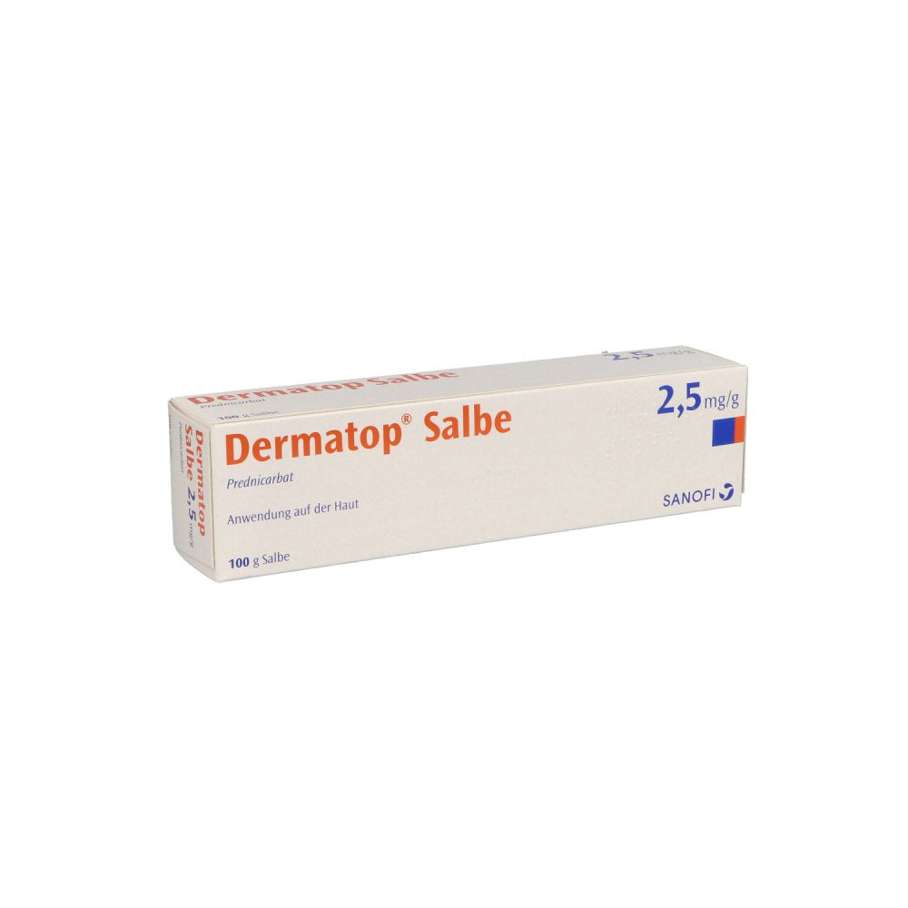 Das Produktfoto zeigt Dermatop Salbe (100 g) PZN 03112923