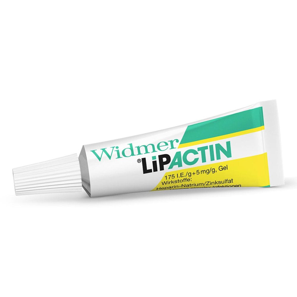 Das Produktfoto zeigt Widmer Lipactin Gel (3 g) PZN 03263421