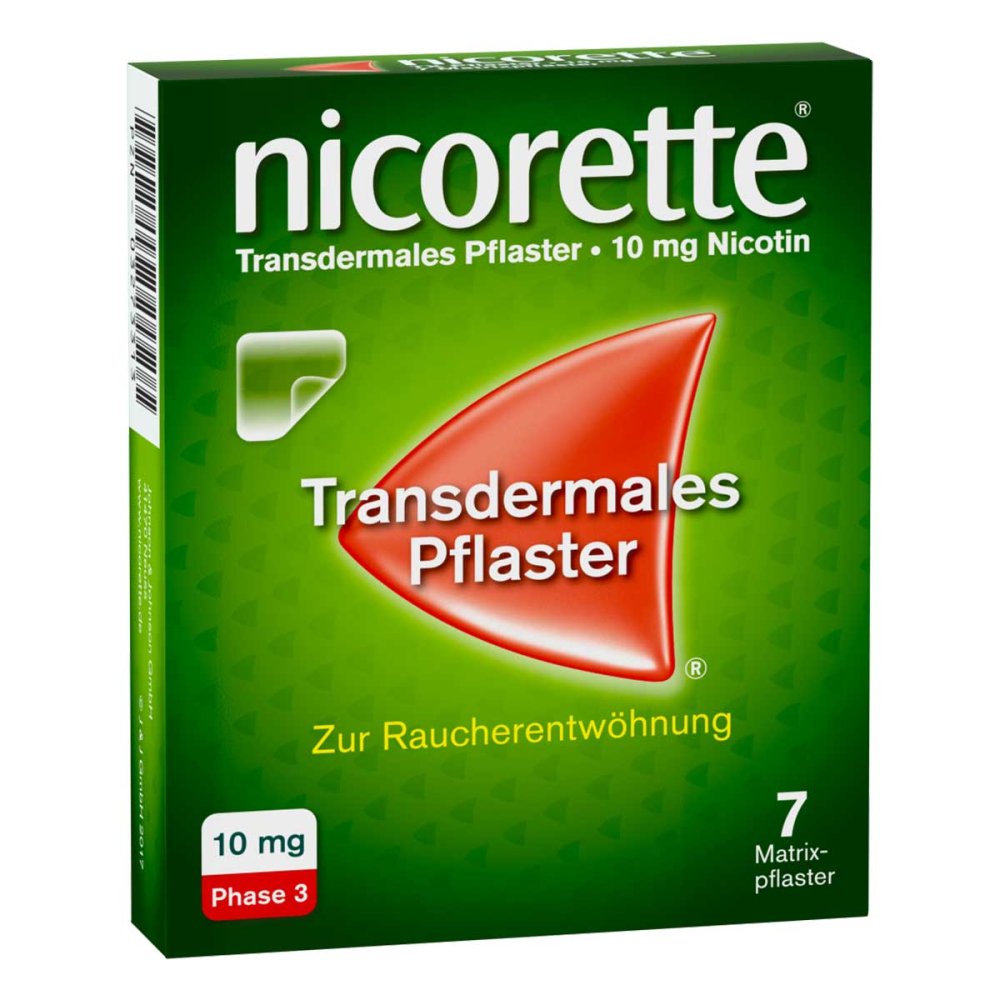 Nicorette Tx Pflaster 10 Mg (7 stk)