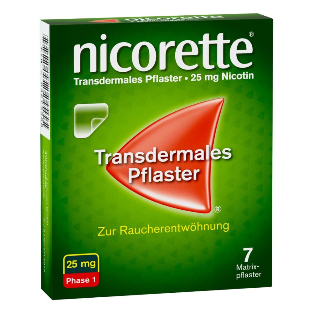 Nicorette Tx Pflaster 25 Mg (7 stk)