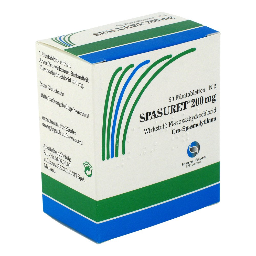 Spasuret 200 Filmtabletten (50 stk)