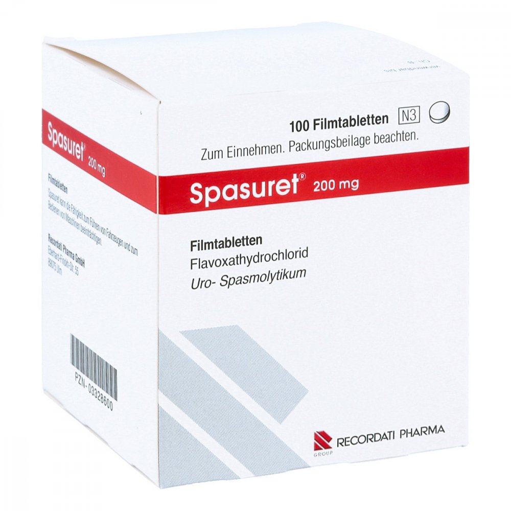 Spasuret 200 Filmtabletten (100 stk)