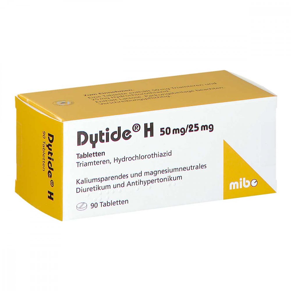 Dytide H 50 Mg/25 Mg Tabletten (90 stk)