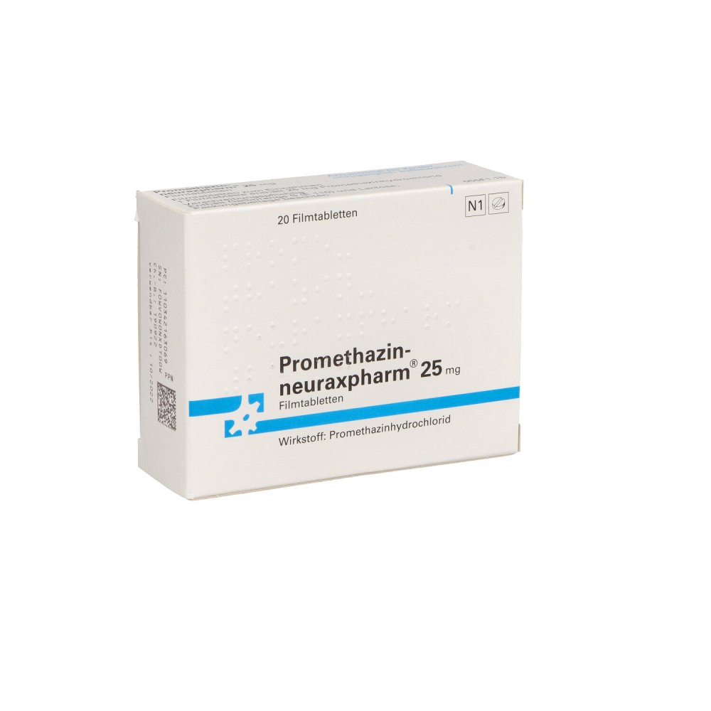 Promethazin-Neuraxpharm 25 Mg Filmtabletten (20 stk)