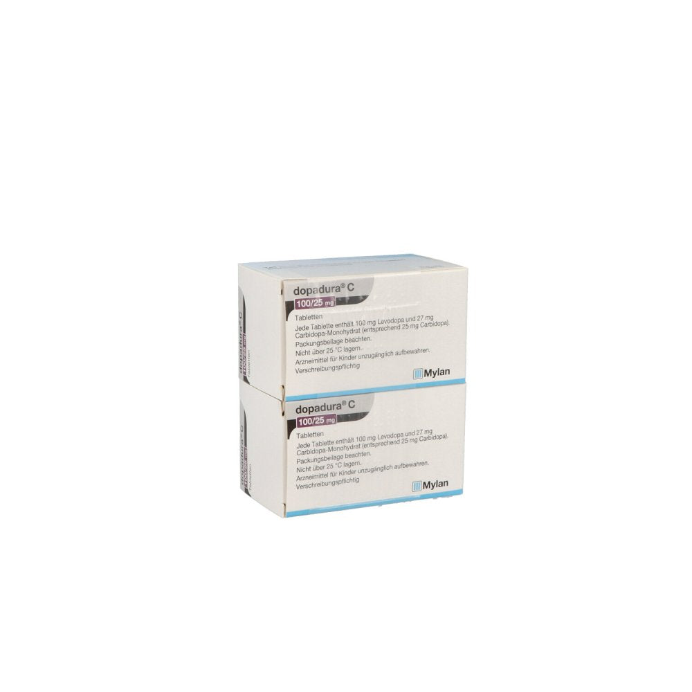 Das Produktfoto zeigt Dopadura C 100/25 Mg Tabletten (200 stk) PZN 03472343